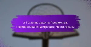 2-3-2 Зонна защита: Предимства, Позициониране на играчите, Чести грешки